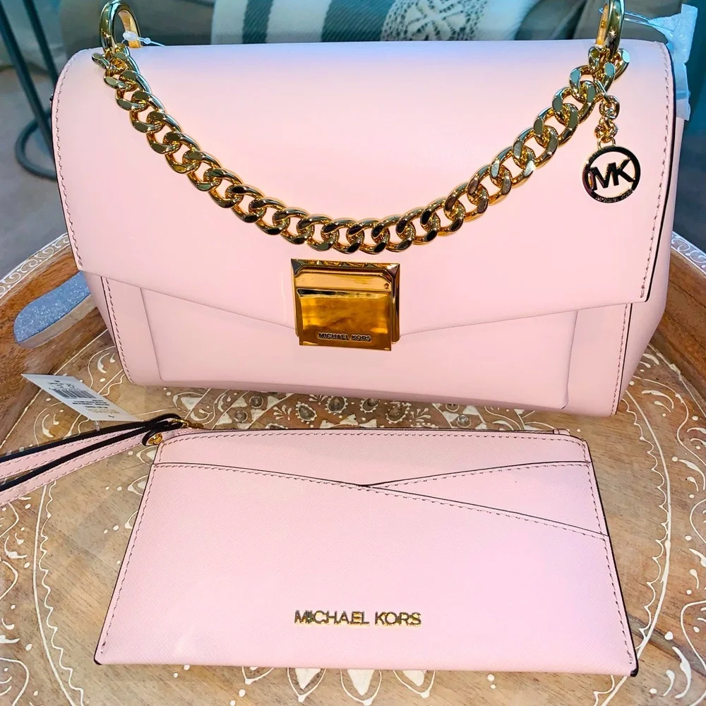 Michael Kors Médium Handbag and Wallet or Clutch - NWT - Picture 1 of 5